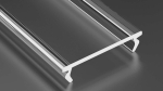 LUMINES DOUBLE cover PMMA transparent 2,02m